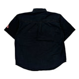 The Intimidator Winners Circle Nascar Short Sleeve Shirt - Large Black Cotton