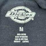 Dickies T-Shirt - Medium Black Cotton