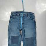 Dickies Carpenter Jeans - 32W 26L Blue Cotton