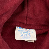 Reverse Weave Champion Hoodie - Medium Red Cotton