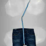 Diesel Jeans - 35W 29L Dark Wash Cotton