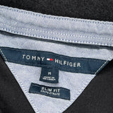 Tommy Hilfiger Slim Fit Polo Shirt - Medium Black Cotton