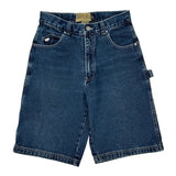 Dtek Carpenter Shorts - 30W 12L Dark Wash Cotton