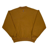 90'S Blank Made In USA Jerzees Sweatshirt - Medium Brown Cotton Blend