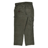 Dickies Carpenter Pants - 32W 29L Gray Cotton