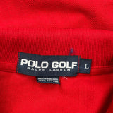 Polo By Ralph Lauren Polo Shirt - Large Red Cotton
