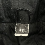 Unbranded Motorcycle Leather Jacket - 2XL Black Leather