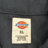 Dickies Short Sleeve Shirt - XL Black Polyester Blend