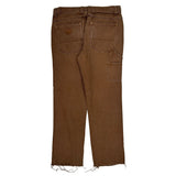 Roark Carpenter Pants - 32W 29L Brown Cotton