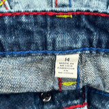 True Religion Contrast Stitch Jeans - 28W 25L Dark Wash Denim