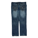 Unbranded Boot Cut Jeans - 38W 32L Blue Cotton