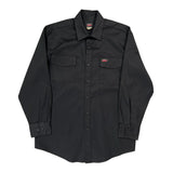 Dickies Shirt - Medium Black Cotton