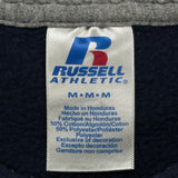 Russell Athletic Sweatshirt - Medium Navy Cotton Blend