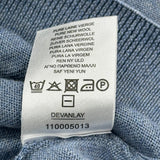 Lacoste Sweater - Medium Blue Virgin Wool