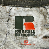 Camp Dogwood Russell Outdoors T-Shirt - 2XL Camo Cotton
