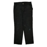 Brahma Cargo Pants - 36W 33L Black Cotton