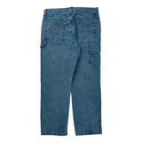 Lee Carpenter Jeans - 33W 30L Blue Cotton Blend