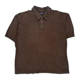 Gant Polo Shirt - Large Brown Cotton