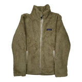 Patagonia Fleece Jacket - XS Beige Polyester