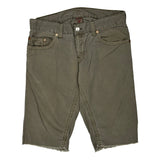 True Religion Shorts - 36W 11L Gray Cotton