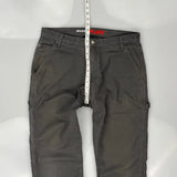 Dickies Double Knee Carpenter Trousers - 34W 31L Grey Cotton Blend