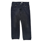 Levis Jeans - 34W 30L Black Cotton