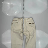 Levis 501 Pants - 29W 30L Beige Cotton