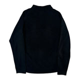 Nike 1/4 Zip - Small Black Polyester
