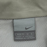 Age 8-10 Nike Striped Windbreaker - Medium Beige Polyester