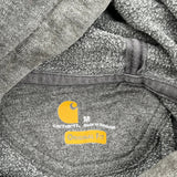 Carhartt Hoodie - Medium Grey Cotton Blend