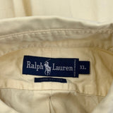 Ralph Lauren Shirt - XL Yellow Cotton