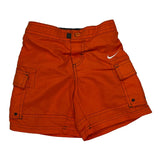 Age 2 Nike Cargo Shorts - X-Smallw 4L Orange Polyester