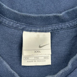 Nike T-Shirt - 2XL Navy Cotton