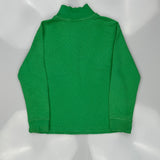 Age 10-12 Polo By Ralph Lauren 1/4 Zip - Medium Green Cotton Blend