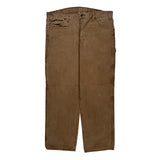 Dickies Carpenter Pants - 37W 31L Brown Cotton
