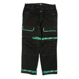Francois Girbaud Double Knee Cargo Pants - 38W 30L Green Cotton
