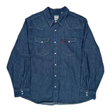 Levis Denim Shirt - 2XL Blue Denim