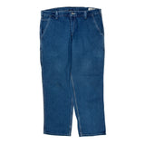 Carhartt Carpenter Pants - 38W 31L Blue Cotton