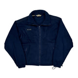 Columbia Fleece Jacket - XL Navy Polyester