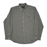 Ralph Lauren Checked Shirt - XL Gray Cotton