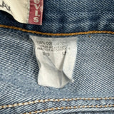 Levis Jeans - 32W 27L Blue Cotton