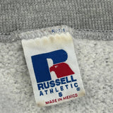 Uconn Huskies Russell Athletic College Sweatshirt - Small Gray Cotton Blend