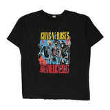 North America 2023 Tour Guns N Roses Band T-Shirt - 2XL Multicoloured Cotton