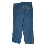 Carhartt Carpenter Jeans - 38W 32L Blue Cotton