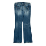 American Eagle Boot Cut Jeans - 31W UK 10 Blue Cotton Blend