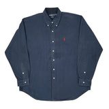 Blake Ralph Lauren Shirt - XL Navy Cotton
