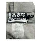 Quiksilver Denim Shorts - 36W 10L Gray Cotton