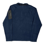 The North Face Long Sleeve T-Shirt - Large Blue Polyester