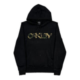 Oakley Camo Hoodie - Small Black Cotton