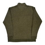 Columbia 1/4 Zip - XL Green Polyester